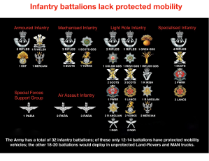 Achieving A Common Size and Structure for UK Infantry Battalions – UK ...